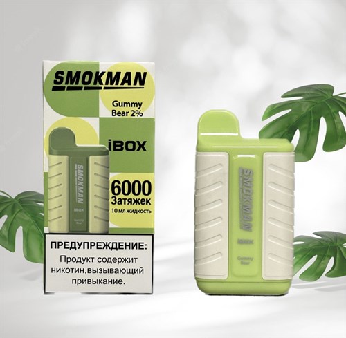 Smokman ibox 6000 - 6000 затяжек 3564 - фото 11405