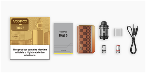 VooPoo Drag 5 177W Mod Kit 4635 - фото 14929