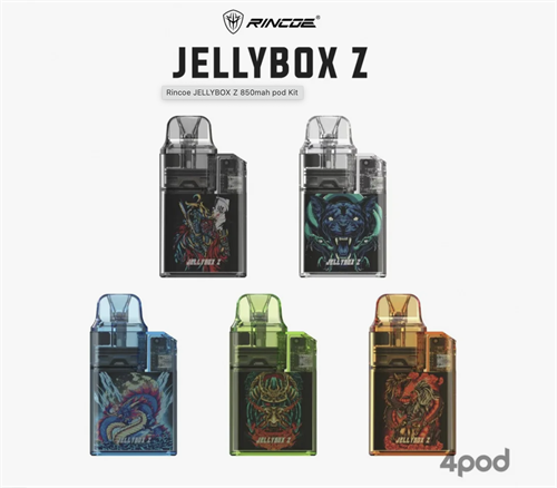 RINCOE JellyBox Z Pro 600mAh Pod Kit 5011 - фото 15981