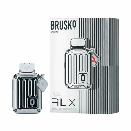 Brusko Riil X, 700 mAh серебристый 2730 - фото 8788