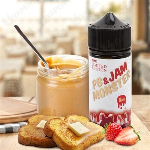 Жидкость PB & Jam Monster salt 10 мл 20 мг 2847 - фото 9008