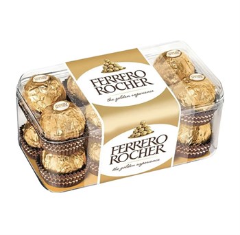 Конфеты FERRERO ROCHER из молочного шоколада с кремовой начинкой, 200г 3221