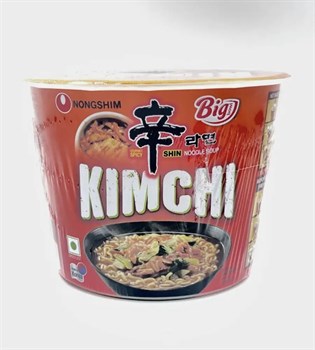 Лапша быстрого приготовления Nongshim Kimchi (Кимчи Рамен) 4138