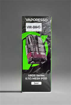 Картриджи для Vaporesso Xros 1 / 2 / mini / Nano/ 3 / 3 mini / 3 pro / cube / 4 / 4 mini 0,7 ohm, 3 мл, 4 шт. 3891