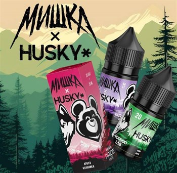 Жидкость Husky & Мишка salt 30 мл 20 мг 4720