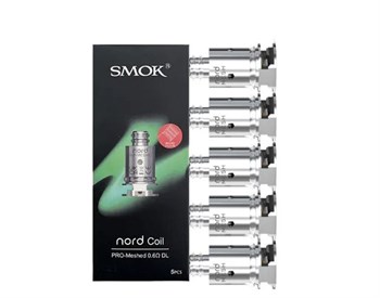 Испарители SMOK Nord PRO Meshed 0.6 ohm DL Coil, для SMOK Nord PRO, 5 шт. 2792